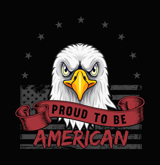 Proud To Be American Eagle DTF Transfer