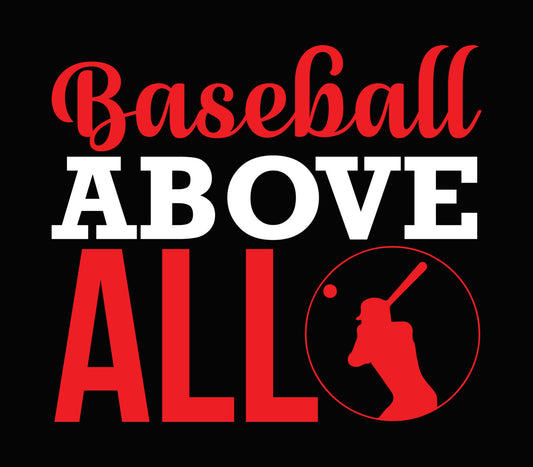 Baseball Batter Silhouette DTF Transfer
