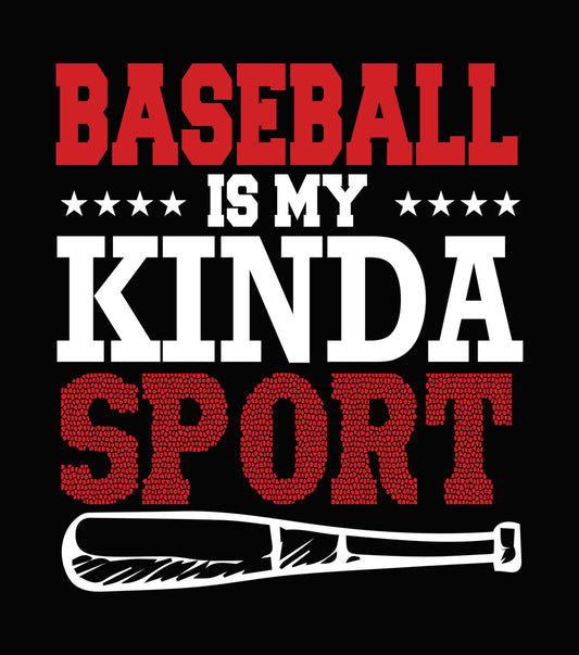 Baseball Sport Text DTF Transfer