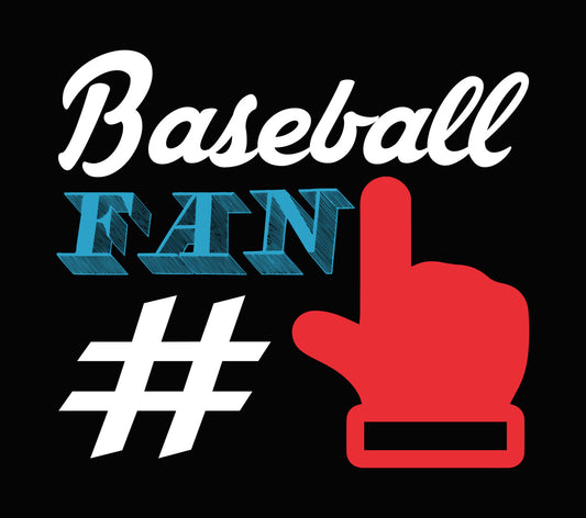 Fan Pointing Finger DTF Transfer