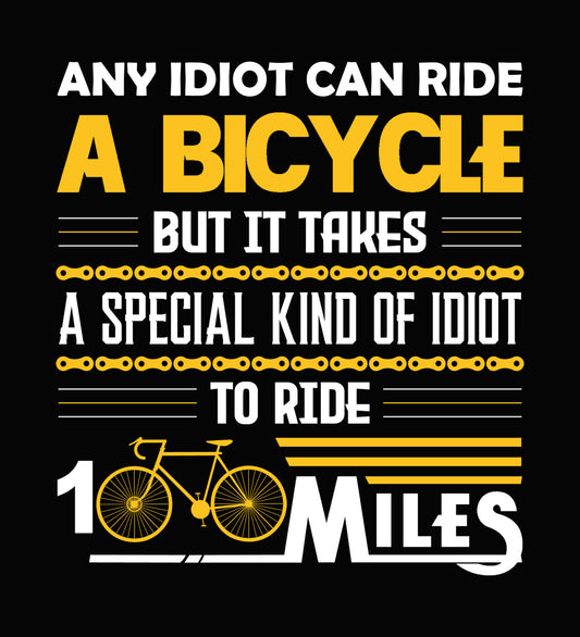 Minimalist Bicycle Chain Graphic DTF Transfer