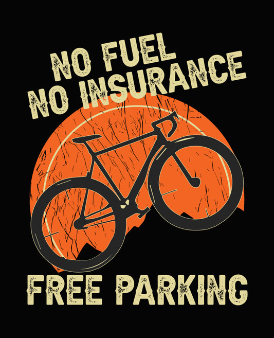 No Fuel No Insurance Free Parking DTF Transfer