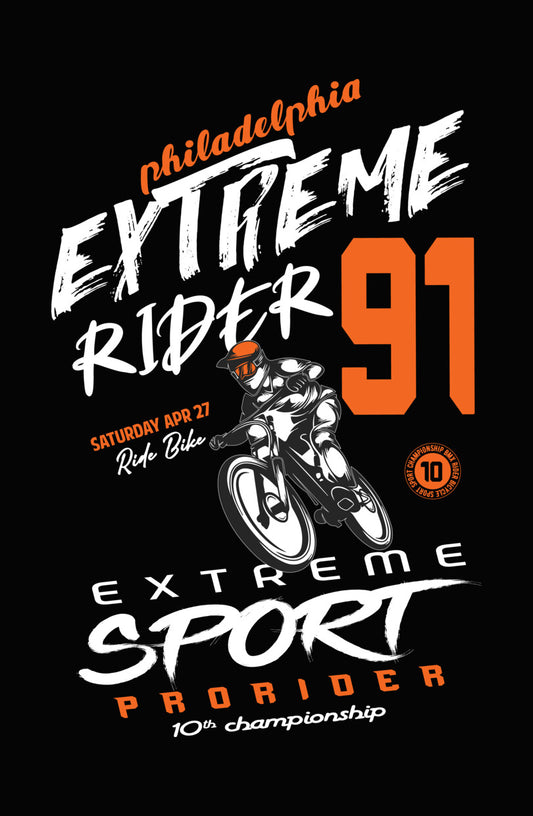 Philadelphia Pro Rider BMX DTF Transfer