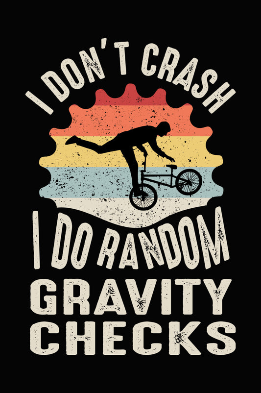 Vintage Gravity Check BMX DTF Transfer