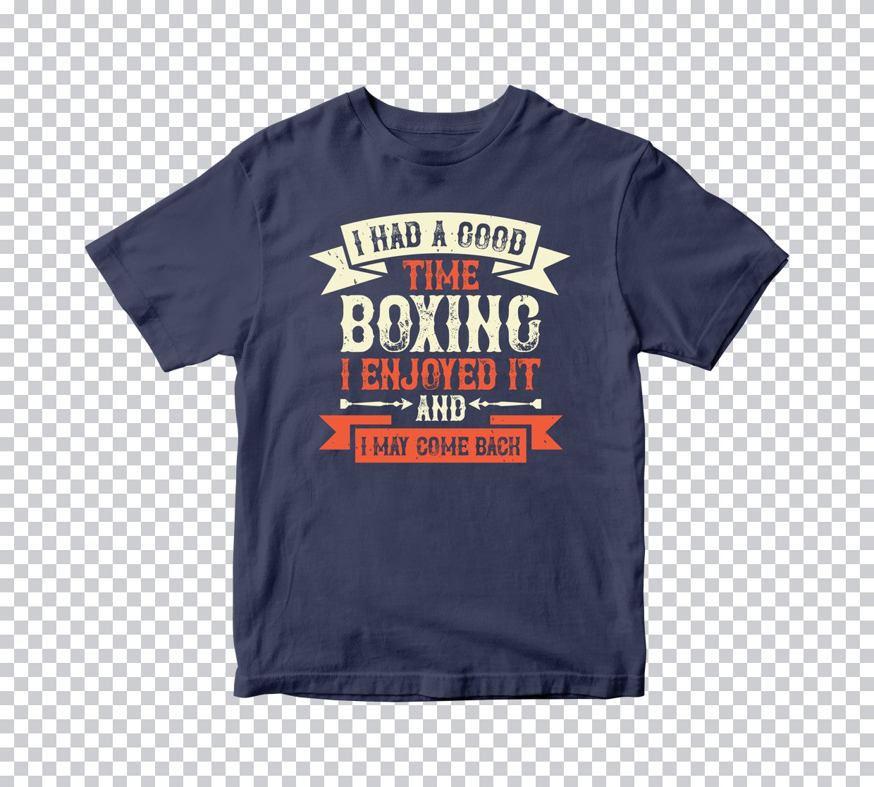 Boxing Comeback Quote DTF Transfer