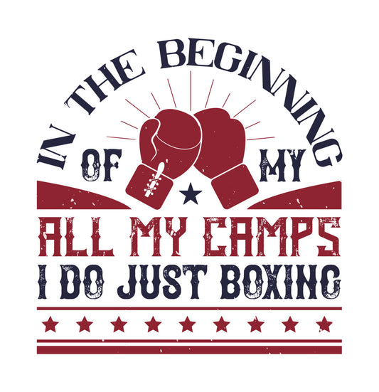 Boxing Training Camp DTF Transfer