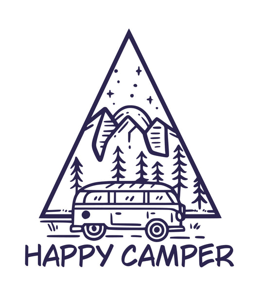Happy Camper Van DTF Transfer