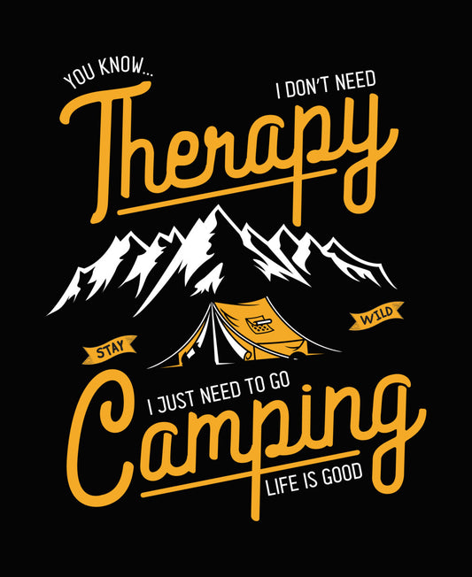 Therapy Camping Stay Wild DTF Transfer