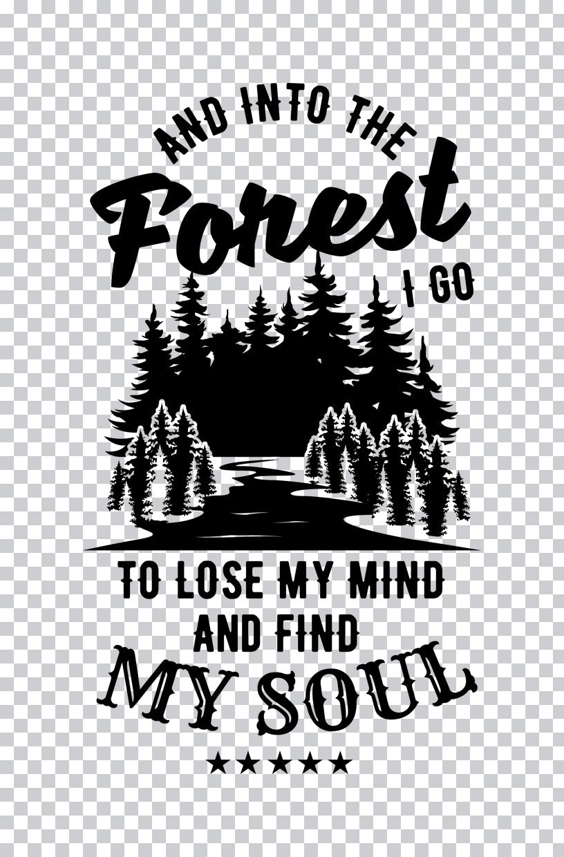 And Into The Forest I Go DTF Transfer