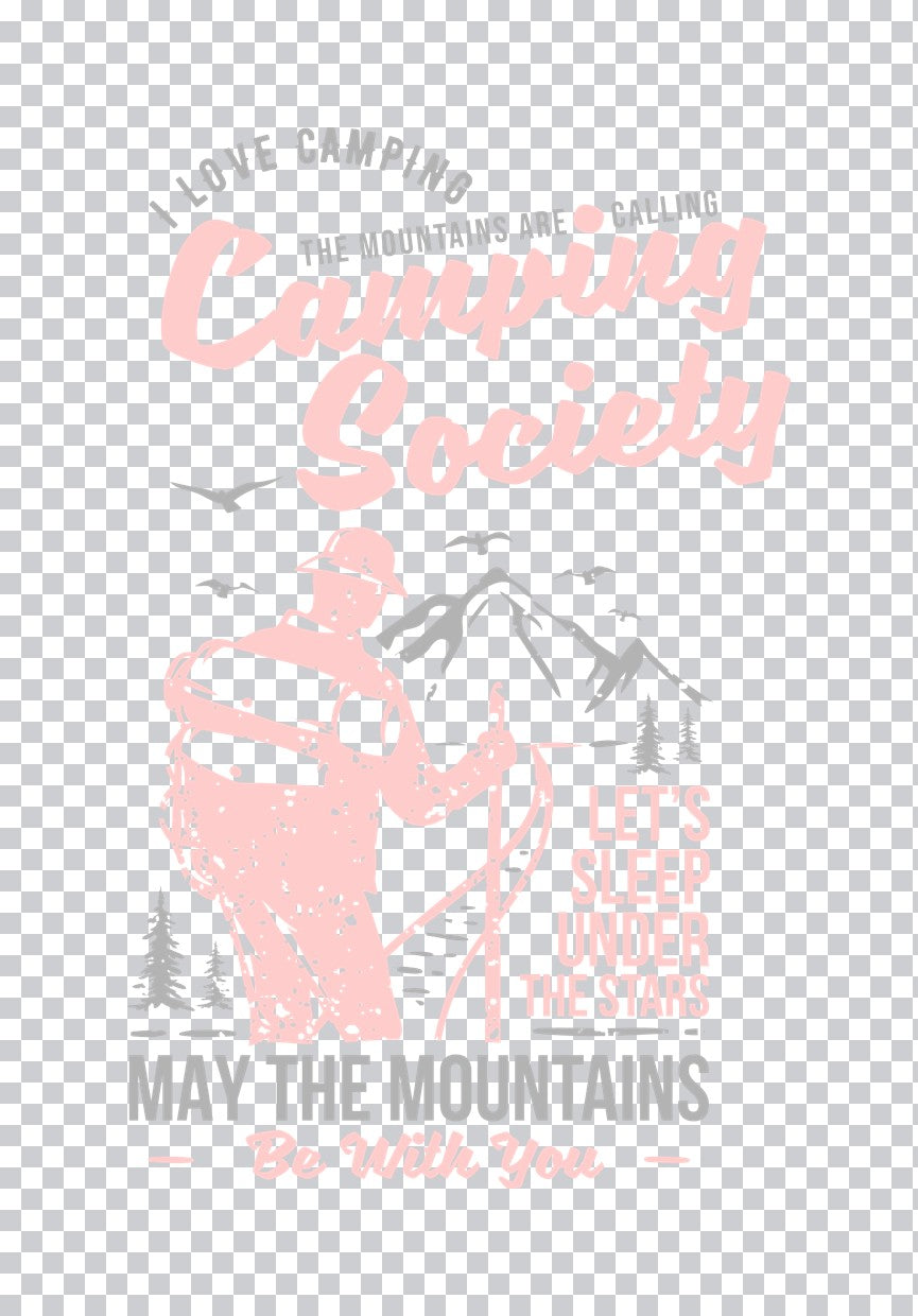 Camping Society Mountain Explorer DTF Transfer