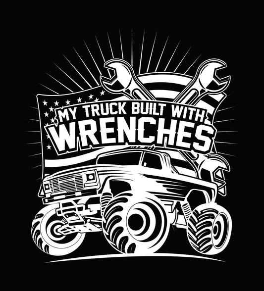 Classic Pickup Truck DTF Transfer