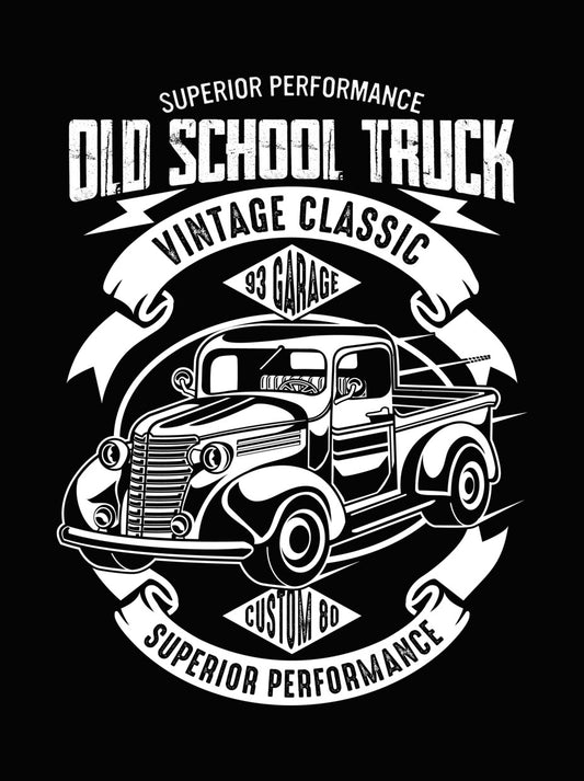 Vintage Off-Road Truck DTF Transfer