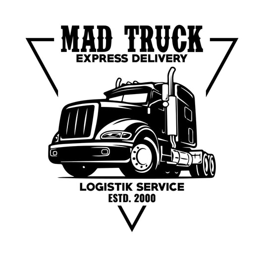 Mad Truck Express Logistics DTF Transfer
