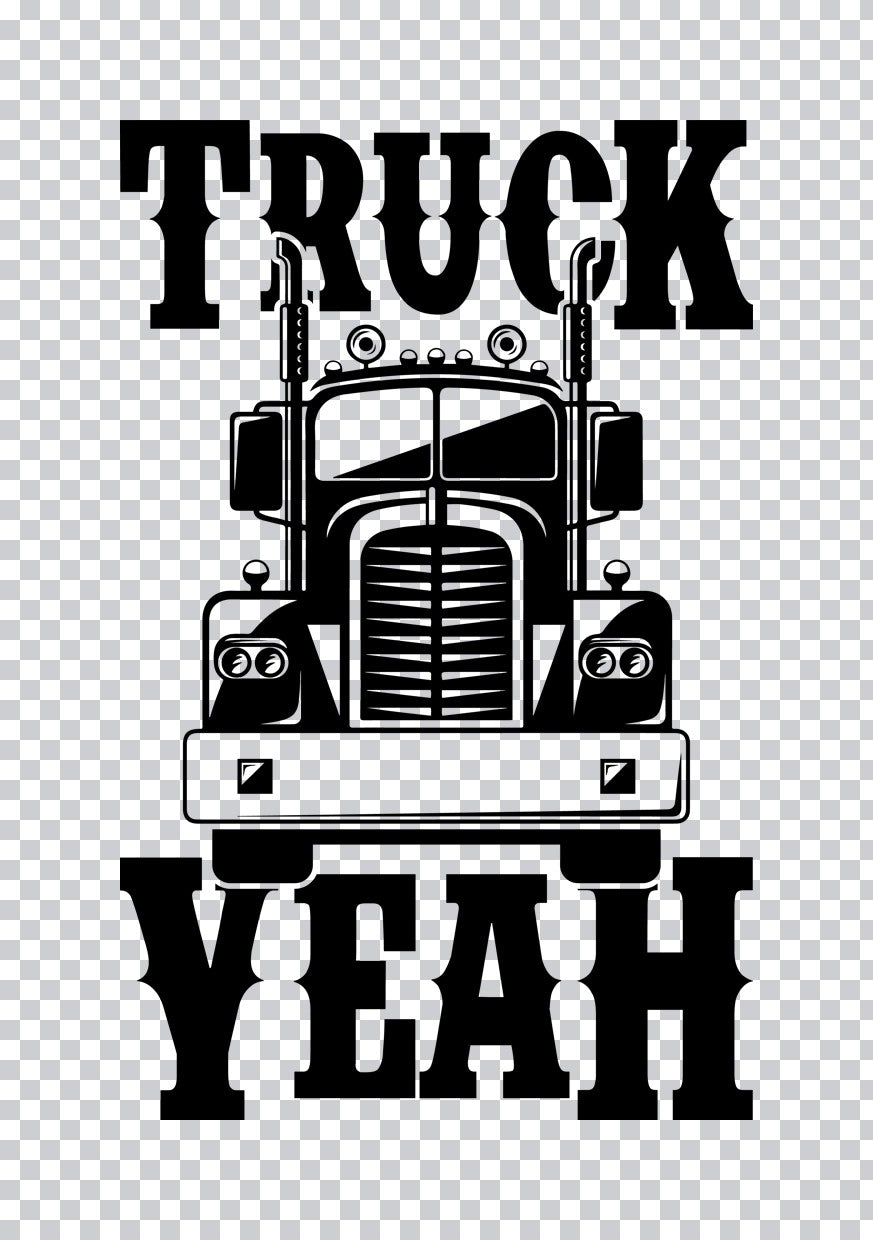Truck Yeah Big Rig DTF Transfer