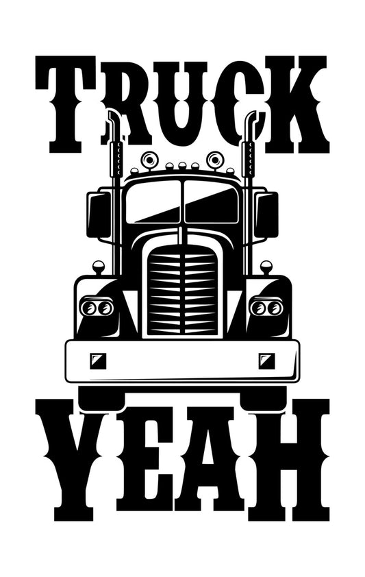 Truck Yeah Big Rig DTF Transfer