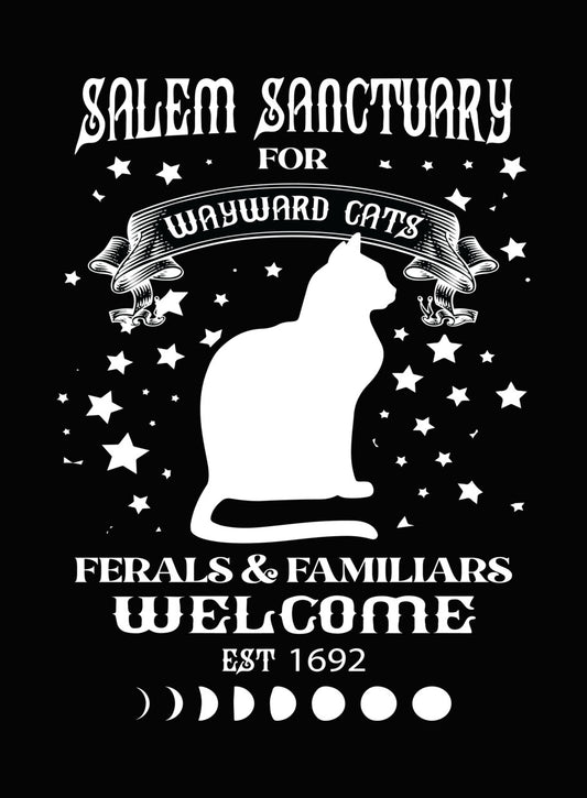 Wayward Cats Vintage Banner DTF Transfer