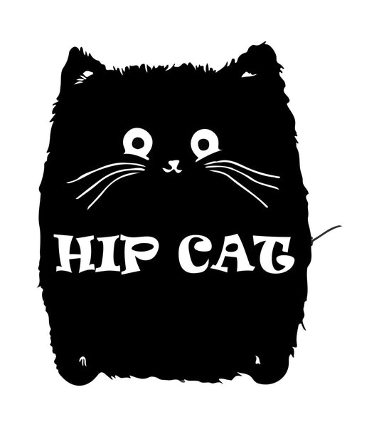 Hip Cat Graphic DTF Transfer