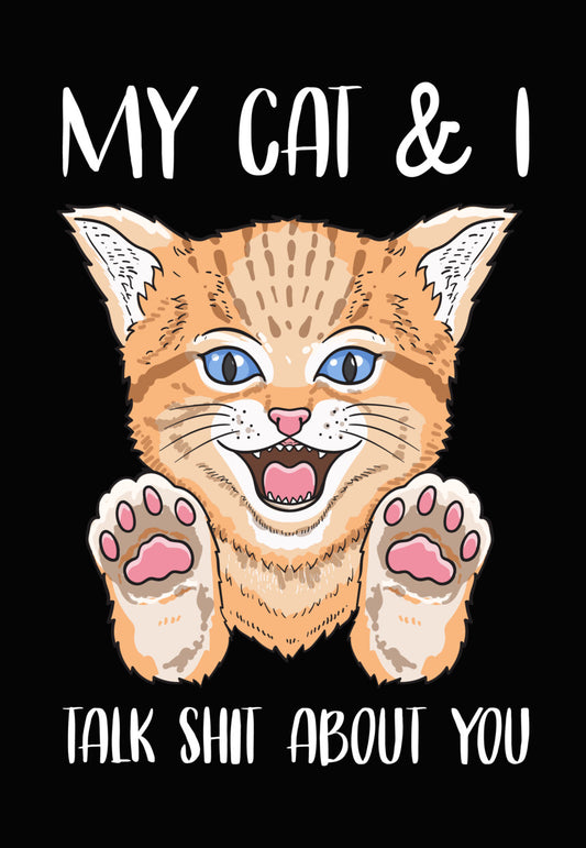 Cute Orange Tabby Cat Paws DTF Transfer