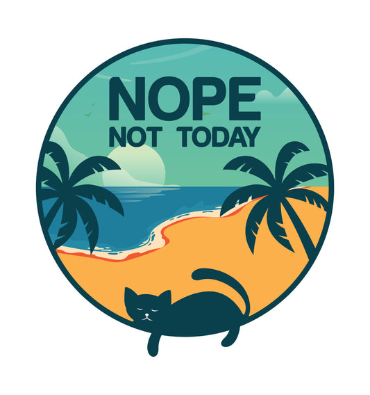 I'm Feline Good Cat Typography DTF Transfer