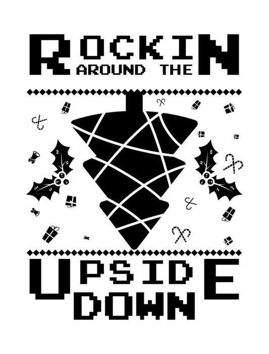 Rockin Around the Upside Down DTF Transfer