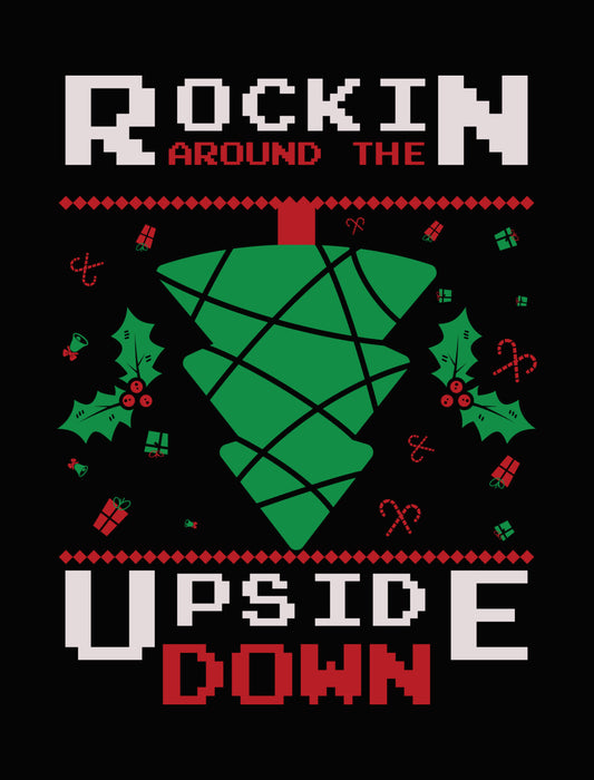 Rockin Around the Upside Down DTF Transfer