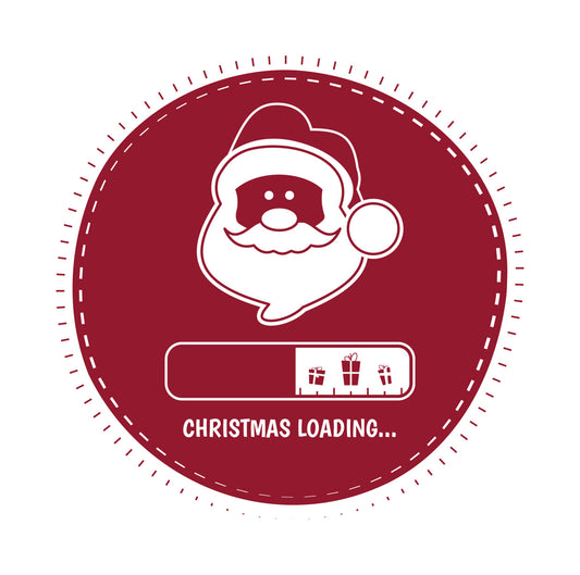 Christmas Loading Progress Bar DTF Transfer