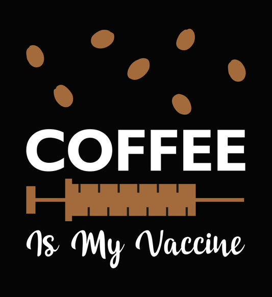 Coffee Beans and Syringe DTF Transfer