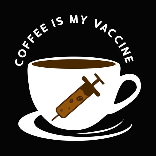 Caffeine Syringe Coffee Beans DTF Transfer