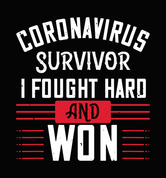 Coronavirus Survivor DTF Transfer