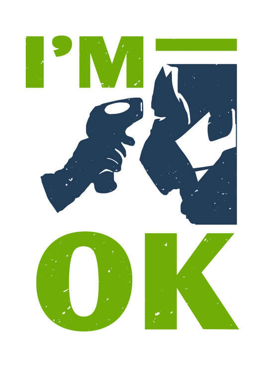 I'm OK Temperature Check DTF Transfer