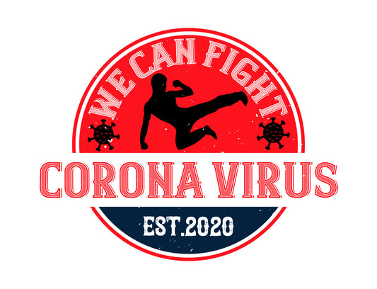 We Can Fight Coronavirus DTF Transfer