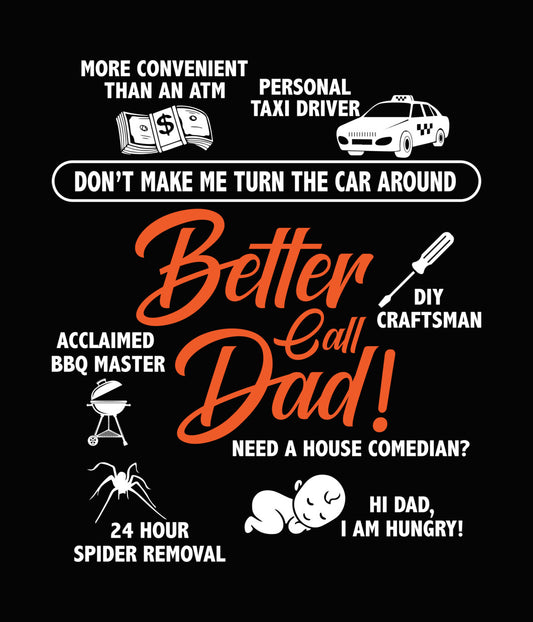 Better Call Dad Script DTF Transfer