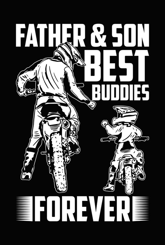 Best Dad Ever Typography DTF Transfer