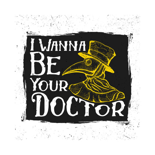 Vintage Plague Doctor DTF Transfer