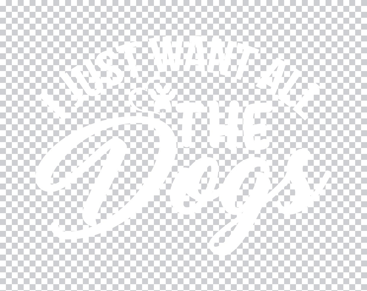 Dog Petting Chart DTF Transfer