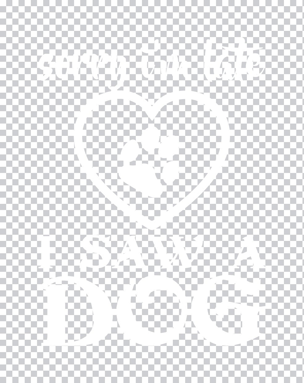 Empty Design Placeholder DTF Transfer