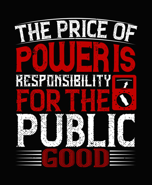 Power Is For The Good Electrician DTF Transfer