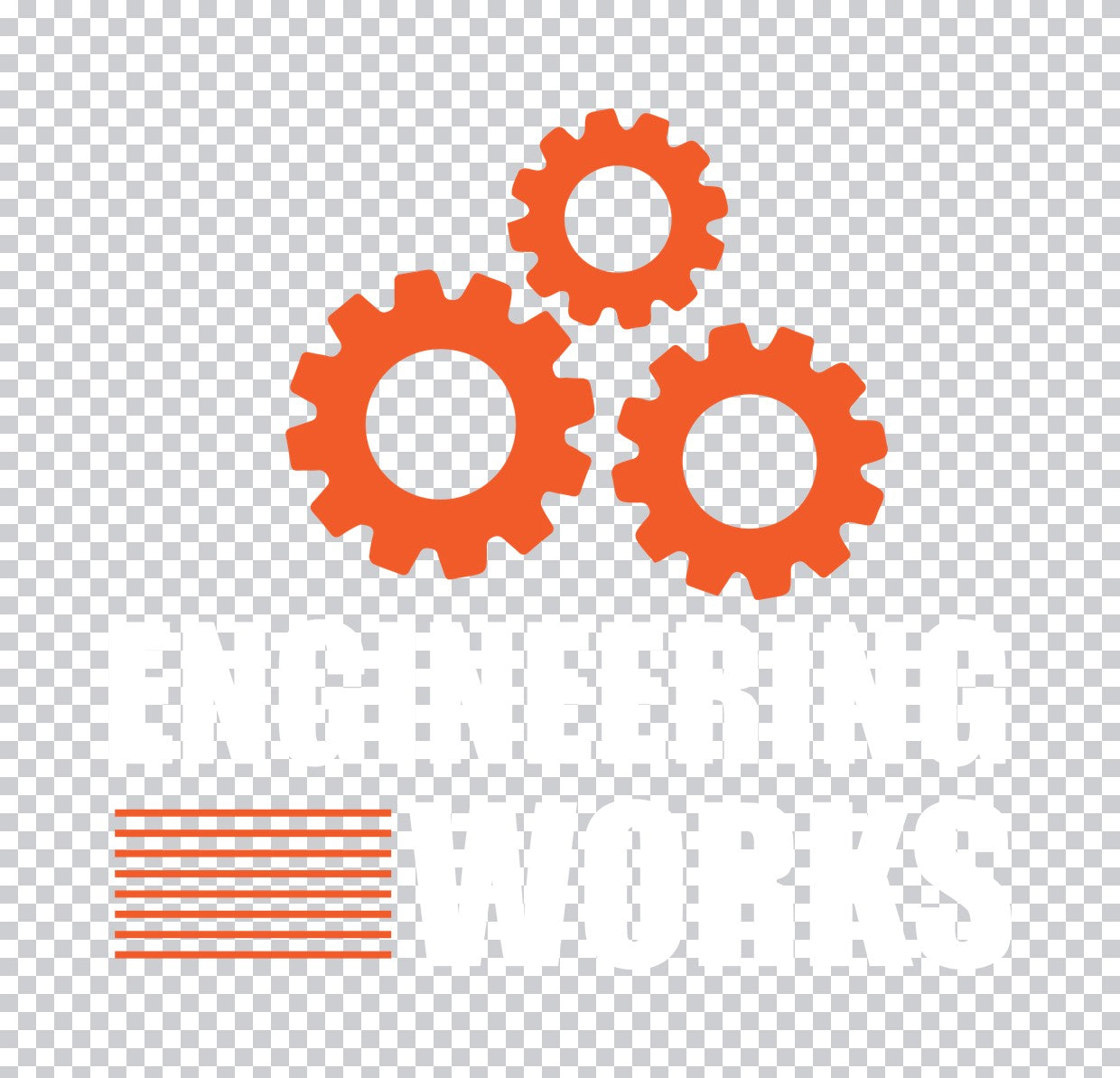 Engineering Gear Icon DTF Transfer