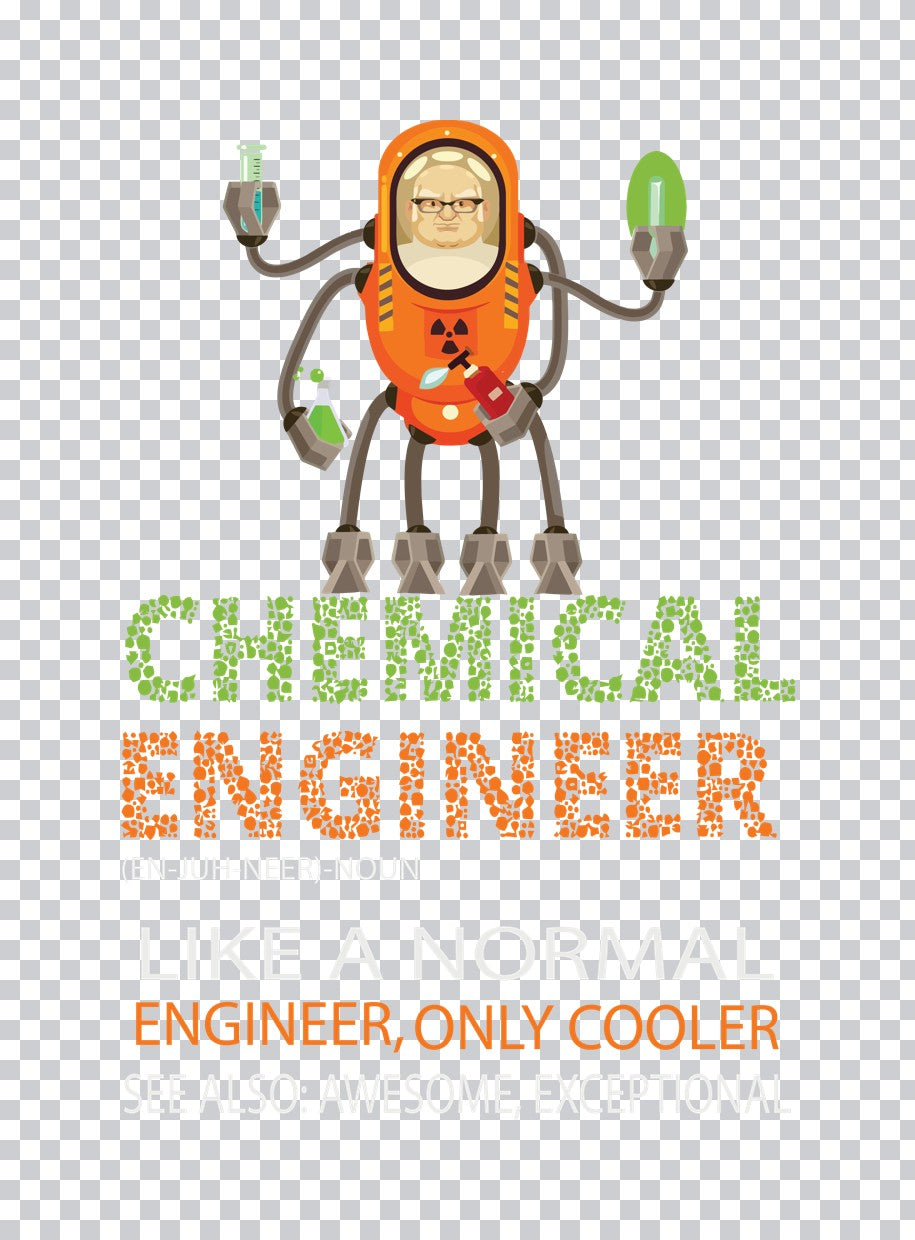 Chemical Engineer Lab Robot DTF Transfer