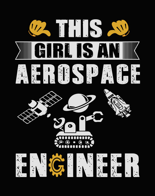 Aerospace Engineer Girl DTF Transfer