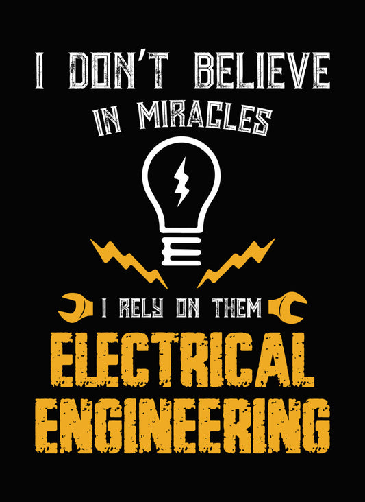 Electrical Engineering Lightning Wrench DTF Transfer