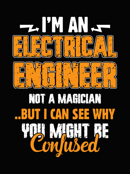 Electrical Engineer Confused Quote DTF Transfer
