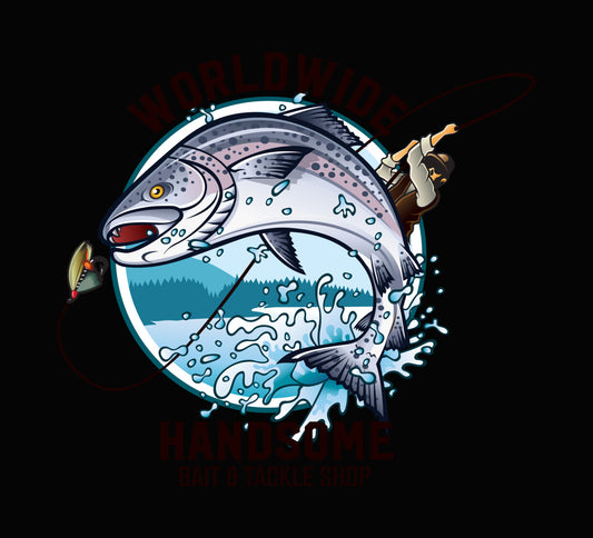 Worldwide Handsome Bait and Tackle DTF Transfer