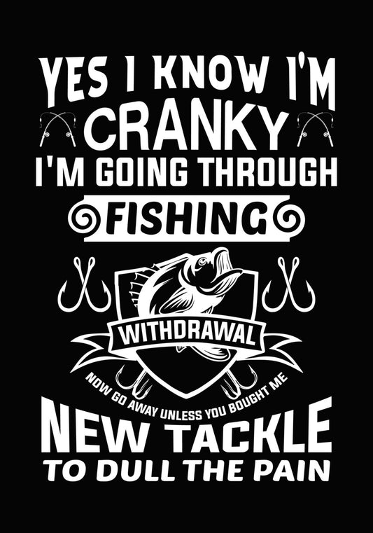 Fishing Enthusiast Graphic DTF Transfer