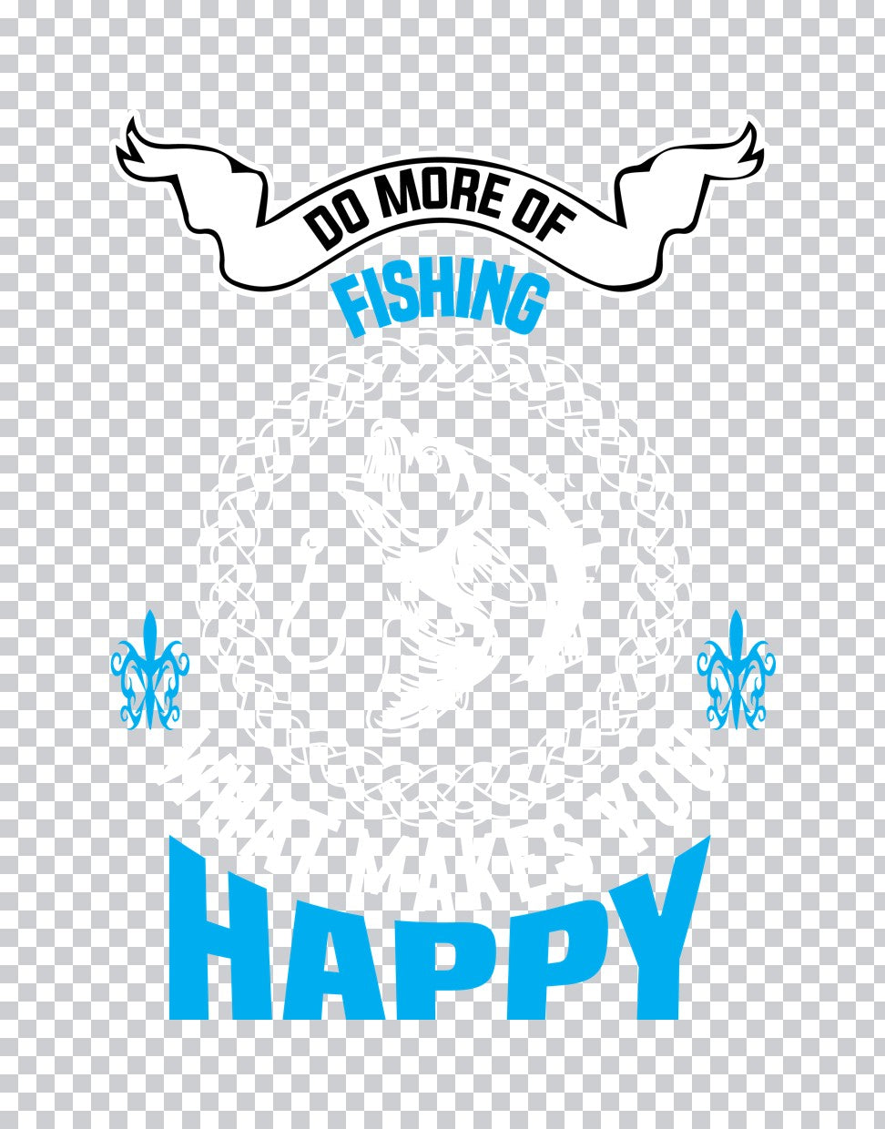 Do More Of Fishing DTF Transfer