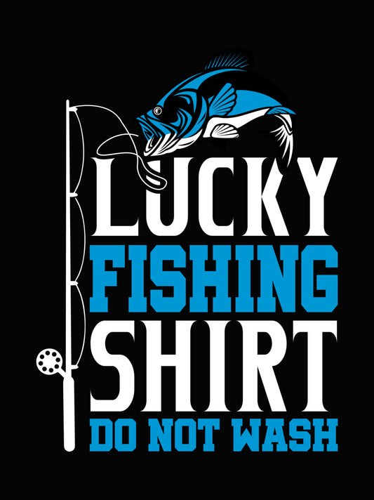 Fishing Do Not Wash DTF Transfer