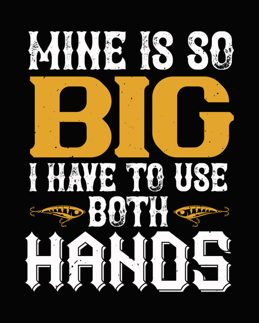 Big Catch Fishing Humor DTF Transfer