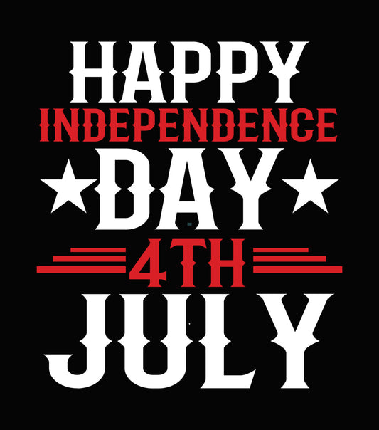 Independence 4th Patriotic DTF Transfer