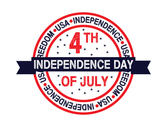 Independence Day USA Freedom Stamp DTF Transfer