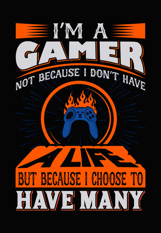 I Choose To Have Many Lives DTF Transfer
